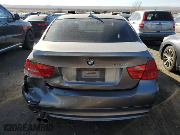 2011 BMW 3 Series 328i with VIN WBAPH5G50BNM73485, listed as a Copart auction lot 46947395 with 123,827 mi miles and Salvage Title. Bid and sale history available at carsss.com. Image 6.