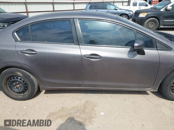 2015 Honda Civic EX-L with VIN 2HGFB2F96FH515127, listed as a IAAI auction lot 42164707 with 206,066 mi miles and . Bid and sale history available at carsss.com. Image 13.