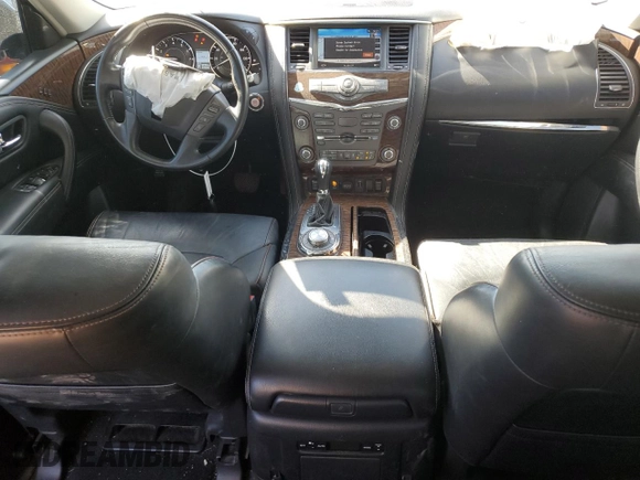 2020 Nissan Armada SL with VIN JN8AY2NC1L9619173, listed as a Copart auction lot 58111894 with 89,269 mi miles and Salvage Title. Bid and sale history available at carsss.com. Image 8.