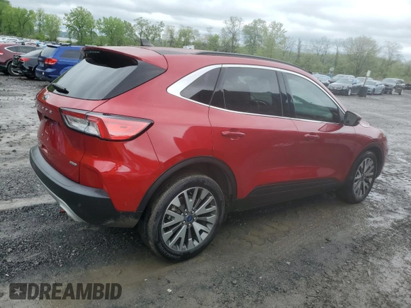 2020 Ford Escape Titanium Hybrid с VIN 1FMCU0DZ3LUC05041, выставлен на аукционе Copart как лот 56114325 с пробегом 32 554 миль миль и Чистый • Clean title. История ставок и продаж доступна на DreamBid. Изображение 3.