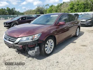 2015 Honda Accord EX-L с VIN 1HGCR2F82FA163233, выставлен на аукционе Copart как лот 51297955 с пробегом 32 343 миль миль и Списание • Salvage title. История ставок и продаж доступна на DreamBid. Изображение 1.