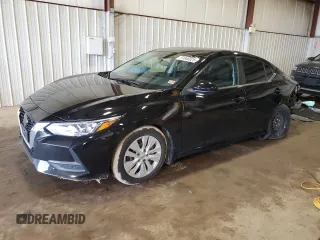 2022 Nissan Sentra S with VIN 3N1AB8BV9NY253744, listed as a Copart auction lot 51846025 with 40,243 mi miles and Salvage Title. Bid and sale history available at carsss.com. Image 1.