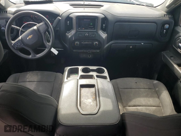 2020 Chevrolet Silverado 1500 Custom with VIN 1GCRWBEH4LZ281963, listed as a Copart auction lot 69211604 with 148,420 mi miles and Salvage Title. Bid and sale history available at carsss.com. Image 8.