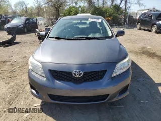 2009 Toyota Corolla with VIN JTDBL40E99J006440, listed as a Copart auction lot 53666405 with 190,060 mi miles and Salvage Title. Bid and sale history available at carsss.com. Image 5.