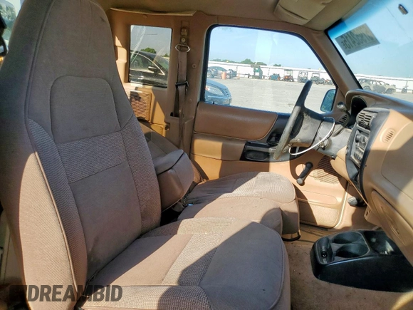 1996 Ford Ranger XL with VIN 1FTCR14U9TPA21656, listed as a Copart auction lot 57952415 with 159,530 mi miles and Salvage title. Bid and sale history available at DreamBid. Image 10.