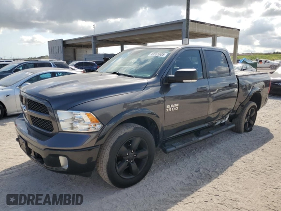 2017 Ram 1500 Big Horn z VIN 1C6RR7LG0HS670668, wystawiony jako Copart lot #43555905 z przebiegiem 77 048 mil mil oraz Szkoda całkowita • Salvage title. Historia ofert i sprzedaży dostępna na DreamBid. Obrazek 1.