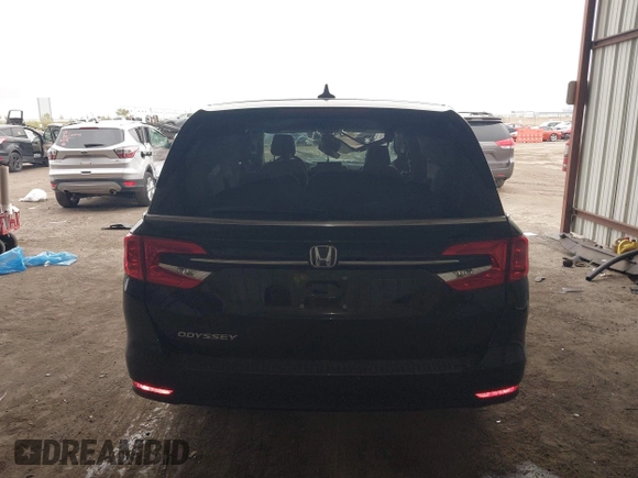 2024 Honda Odyssey EX-L with VIN 5FNRL6H65RB018602, listed as a IAAI auction lot 40823286 with 11,252 mi miles and . Bid and sale history available at DreamBid. Image 16.