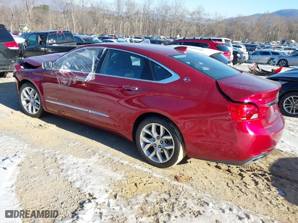 2020 Chevrolet Impala Premier with VIN 1G1105S3XLU106342, listed as a IAAI auction lot 41327286 with 63,611 mi miles. Bid and sale history available at carsss.com. Image 3.
