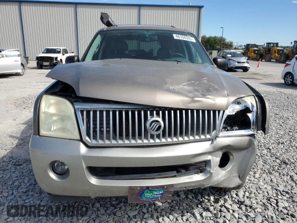 2003 Mercury Mountaineer Convenience z VIN 4M2ZU66W63UJ15607, wystawiony jako Copart lot #48104305 z przebiegiem 107 729 mil mil oraz Szkody całkowita. Historia ofert i sprzedaży dostępna na DreamBid. Obrazek 5.