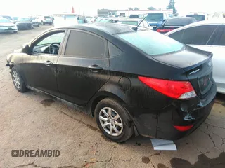 2013 Hyundai Accent GLS with VIN KMHCT4AE3DU284644, listed as a IAAI auction lot 35066001 with 0 mi miles. Bid and sale history available at carsss.com. Image 3.