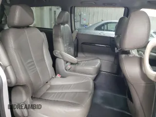 2012 Kia Sedona EX with VIN KNDMH4C7XC6483296, listed as a Copart auction lot 76624984 with 203,980 mi miles and Salvage Title. Bid and sale history available at carsss.com. Image 10.