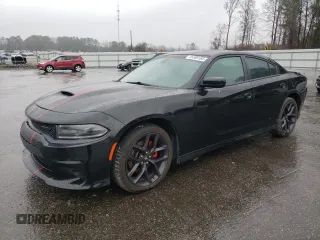 2021 Dodge Charger GT with VIN 2C3CDXHG4MH532594, listed as a Copart auction lot 45309185 with 73,287 mi miles and Salvage Title. Bid and sale history available at DreamBid. Image 1.