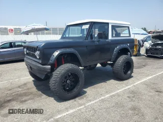 1973 Ford Bronco z VIN U15GLQ87409, wystawiony jako Copart lot #55850735 z przebiegiem 157 865 mil mil oraz Czysty tytuł • Clean title. Historia ofert i sprzedaży dostępna na DreamBid. Obrazek 1.