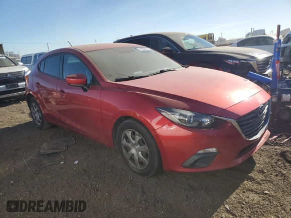 2014 Mazda 3 i Sport with VIN 3MZBM1K74EM117000, listed as a Copart auction lot 81828014 with 132,971 mi miles and Salvage Title. Bid and sale history available at DreamBid. Image 4.