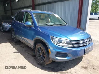 2017 Volkswagen Tiguan Wolfsburg Edition with VIN WVGSV7AX0HK011669, listed as a IAAI auction lot 42535922 with 151,053 mi miles and . Bid and sale history available at DreamBid. Image 1.