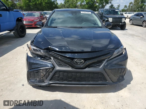 2023 Toyota Camry SE with VIN 4T1G11AK2PU741315, listed as a Copart auction lot 51587555 with 91,043 mi miles and Salvage Title. Bid and sale history available at DreamBid. Image 5.
