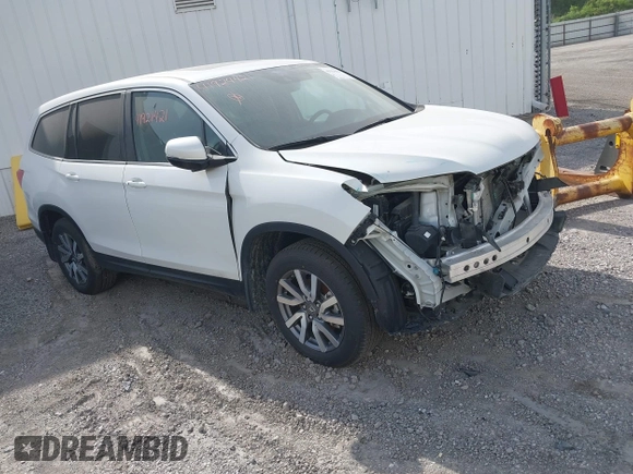 2022 Honda Pilot EX-L с VIN 5FNYF6H56NB098884, выставлен на аукционе IAAI как лот 41924421 с пробегом 68 868 миль миль и . История ставок и продаж доступна на DreamBid. Изображение 1.