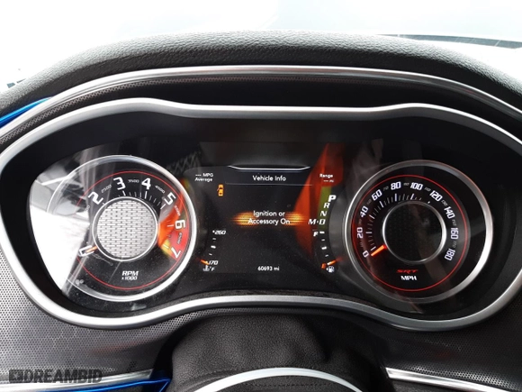 2016 Dodge Challenger SRT 392 with VIN 2C3CDZDJXGH112078, listed as a Copart auction lot 71706442 with 60,693 mi miles and Salvage Title. Bid and sale history available at carsss.com. Image 9.