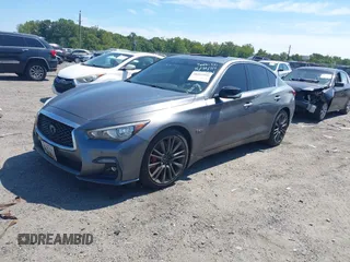 2018 Infiniti Q50 Red Sport 400 с VIN JN1FV7AR5JM480079, выставлен на аукционе IAAI как лот 40265958 с пробегом 82 520 миль миль и . История ставок и продаж доступна на DreamBid. Изображение 2.
