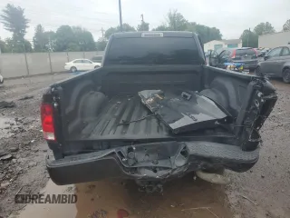 2018 Ram 1500 Express with VIN 1C6RR7FT8JS277905, listed as a Copart auction lot 57579305 with 76,450 mi miles and Salvage title. Bid and sale history available at DreamBid. Image 6.