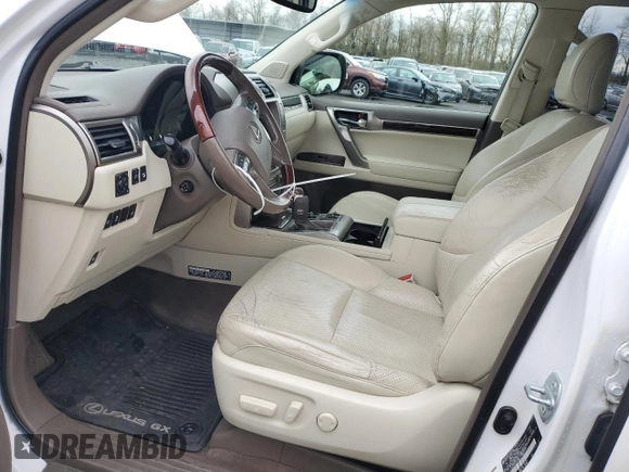 2015 Lexus GX 460 Luxury with VIN JTJJM7FX6F5101980, listed as a Copart auction lot 48760595 with 136,240 mi miles and Salvage title. Bid and sale history available at DreamBid. Image 7.