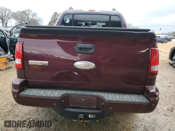 2008 Ford Explorer Sport Trac Limited with VIN 1FMEU33EX8UA44865, listed as a Copart auction lot 44421365 with 286,234 mi miles and Salvage title. Bid and sale history available at DreamBid. Image 6.