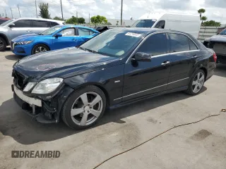 2012 Mercedes-Benz E 350 Luxury with VIN WDDHF5KBXCA645904, listed as a Copart auction lot 61215835 with 147,223 mi miles and Salvage title. Bid and sale history available at DreamBid. Image 1.