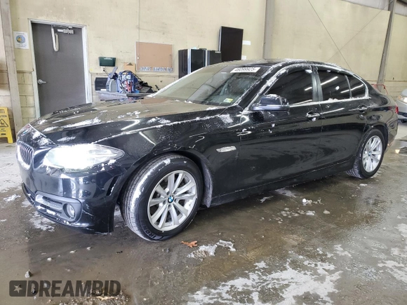 2016 BMW 5 Series 528i xDrive with VIN WBA5A7C53GG148886, listed as a Copart auction lot 46099925 with 155,113 mi miles and Salvage Title. Bid and sale history available at DreamBid. Image 1.