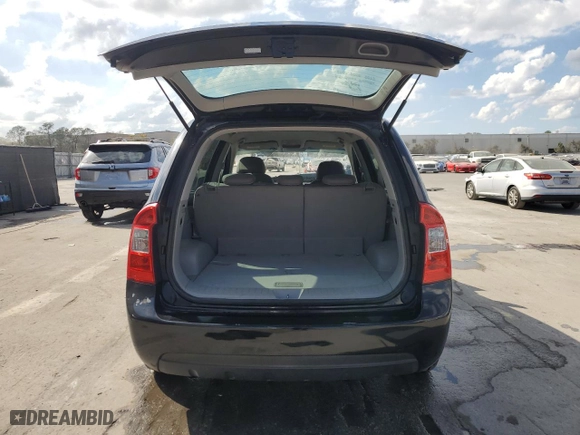 2008 Kia Rondo EX with VIN KNAFG526287170218, listed as a Copart auction lot 44636525 with 106,942 mi miles and Salvage Title. Bid and sale history available at carsss.com. Image 6.