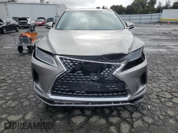 2020 Lexus RX with VIN 2T2HZMAA9LC169513, listed as a Copart auction lot 45373275 with 55,463 mi miles and Salvage Title. Bid and sale history available at carsss.com. Image 5.