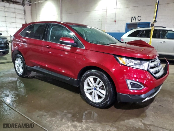 2016 Ford Edge SEL with VIN 2FMPK4J82GBC41535, listed as a Copart auction lot 48748595 with 82,379 mi miles and Clean Title. Bid and sale history available at carsss.com. Image 4.