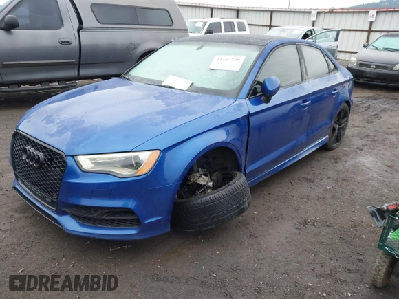 2016 Audi S3 Premium Plus with VIN WAUB1GFF2G1024912, listed as a IAAI auction lot 41287728 with 82,918 mi miles. Bid and sale history available at carsss.com. Image 17.