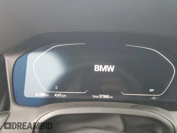 2021 BMW 4 Series 430i xDrive with VIN WBA73AP04MCG59981, listed as a Copart auction lot 46135765 with 37,966 mi miles and Salvage Title. Bid and sale history available at carsss.com. Image 9.