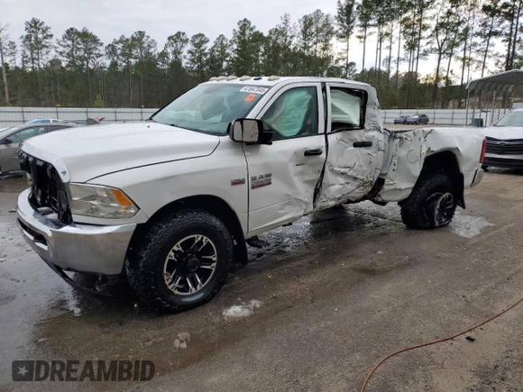 2013 Ram 2500 ST with VIN 3C6TR5CT6DG603226, listed as a Copart auction lot 41847045 with 197,045 mi miles and Salvage Title. Bid and sale history available at carsss.com. Image 1.