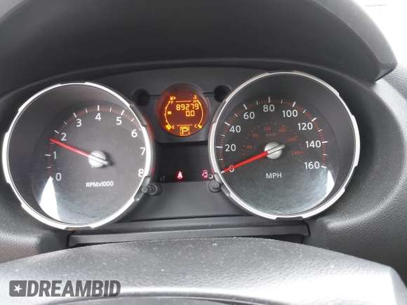 2009 Nissan Rogue S with VIN JN8AS58VX9W189895, listed as a IAAI auction lot 42191843 with 89,279 mi miles. Bid and sale history available at carsss.com. Image 7.