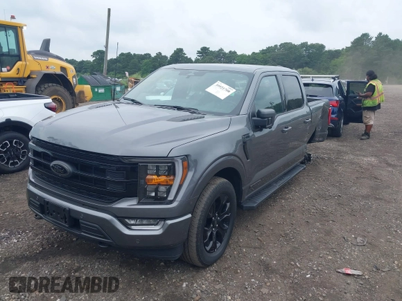 2023 Ford F-150 XL with VIN 1FTFW1ED4PFB18358, listed as a IAAI auction lot 39921708 with 9,013 mi miles. Bid and sale history available at carsss.com. Image 17.