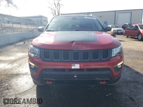 2019 Jeep Compass Trailhawk z VIN 3C4NJDDBXKT671560, wystawiony jako Copart lot #86878594 z przebiegiem 111 576 mil mil oraz Szkoda całkowita • Salvage title. Historia ofert i sprzedaży dostępna na DreamBid. Obrazek 5.