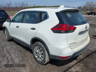 2017 Nissan Rogue SV with VIN KNMAT2MV1HP533572, listed as a IAAI auction lot 41999948 with 190,216 mi miles. Bid and sale history available at carsss.com. Image 3.