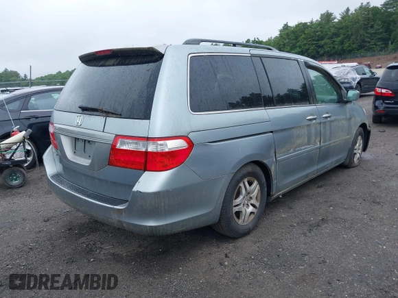 2006 Honda Odyssey EX with VIN 5FNRL38446B080677, listed as a IAAI auction lot 42458026 with 263,126 mi miles and . Bid and sale history available at DreamBid. Image 4.