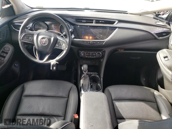 2023 Buick Encore GX Essence with VIN KL4MMGSL8PB056184, listed as a Copart auction lot 71814824 with 23,948 mi miles and Salvage title. Bid and sale history available at DreamBid. Image 8.