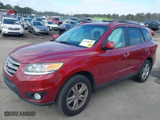 2012 Hyundai Santa Fe Limited with VIN 5XYZK3AB9CG141747, listed as a IAAI auction lot 41498091 with 159,393 mi miles. Bid and sale history available at carsss.com. Image 2.
