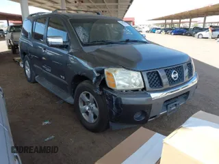 2007 Nissan Armada SE z VIN 5N1AA08A37N704409, wystawiony jako IAAI lot #41947501 z przebiegiem 150 288 mil mil oraz . Historia ofert i sprzedaży dostępna na DreamBid. Obrazek 1.