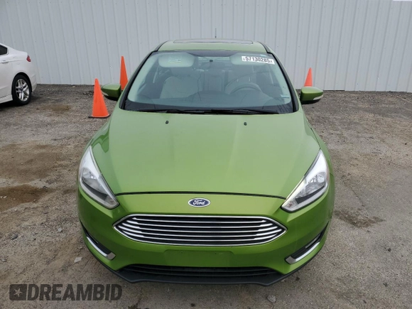 2018 Ford Focus Titanium with VIN 1FADP3J24JL314044, listed as a Copart auction lot 57130285 with 117,298 mi miles and Non repairable. Bid and sale history available at DreamBid. Image 5.