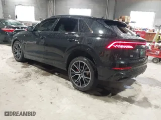 2019 Audi Q8 Premium Plus with VIN WA1EVAF18KD037817, listed as a IAAI auction lot 41922109 with 54,602 mi miles. Bid and sale history available at carsss.com. Image 3.