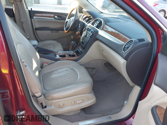 2010 Buick Enclave CXL w/1XL with VIN 5GALRBED8AJ212006, listed as a IAAI auction lot 41752852 with 126,722 mi miles. Bid and sale history available at carsss.com. Image 5.