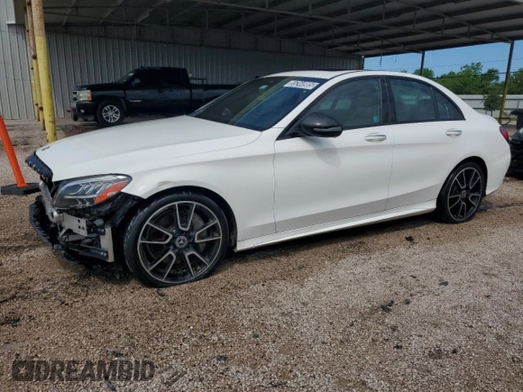 2020 Mercedes-Benz C 300 with VIN 55SWF8DB3LU325846, listed as a Copart auction lot 55244985 with 66,338 mi miles and Clean title. Bid and sale history available at DreamBid. Image 1.