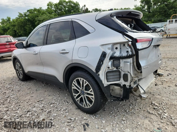 2020 Ford Escape SEL with VIN 1FMCU0H62LUA71848, listed as a Copart auction lot 60888705 with 70,759 mi miles and Salvage title. Bid and sale history available at DreamBid. Image 2.