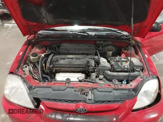 2005 Kia Rio with VIN KNADC125556397214, listed as a IAAI auction lot 41350276 with 182,162 mi miles. Bid and sale history available at carsss.com. Image 10.