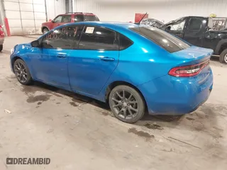 2016 Dodge Dart SXT with VIN 1C3CDFBB2GD564677, listed as a IAAI auction lot 40830474 with 122,841 mi miles. Bid and sale history available at carsss.com. Image 3.