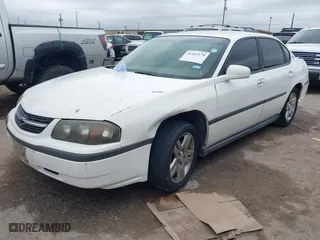 2003 Chevrolet Impala with VIN 2G1WF52E139185659, listed as a IAAI auction lot 41427179 with 170,929 mi miles. Bid and sale history available at carsss.com. Image 2.